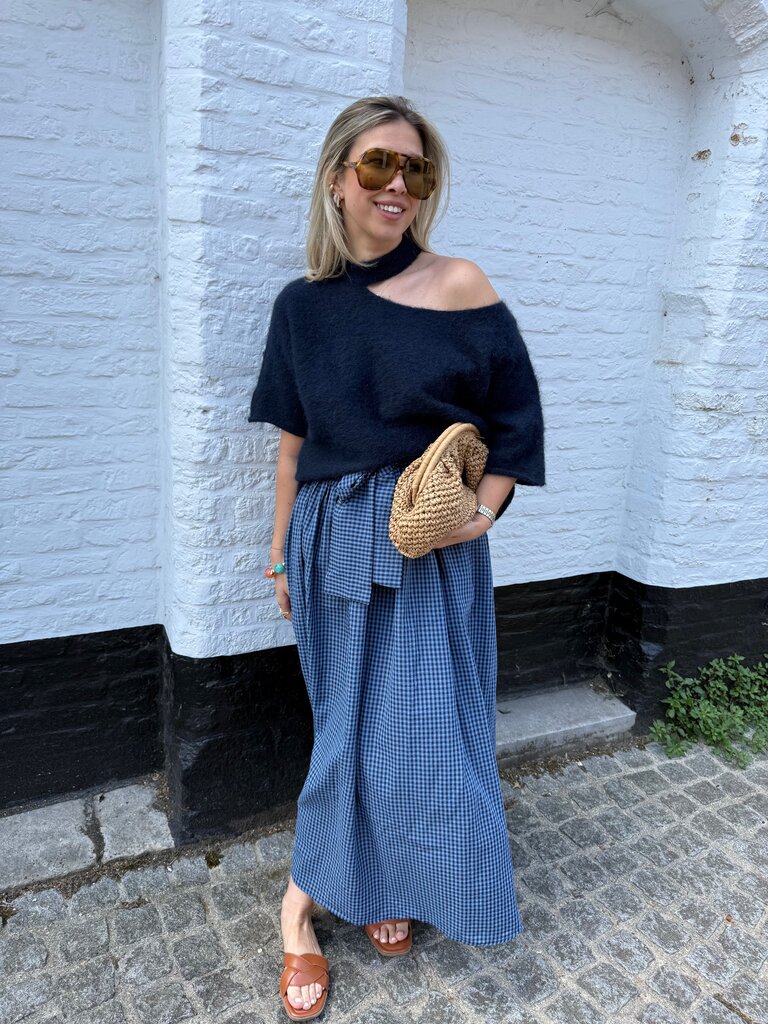 Lucy knit navy