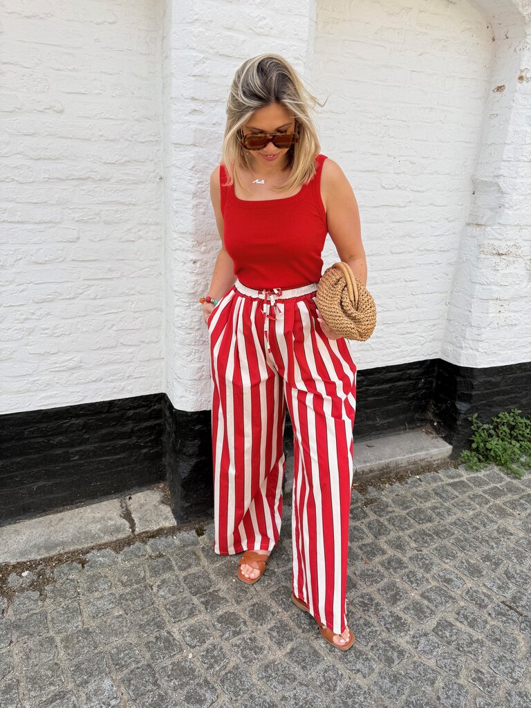 Kato pantalon red