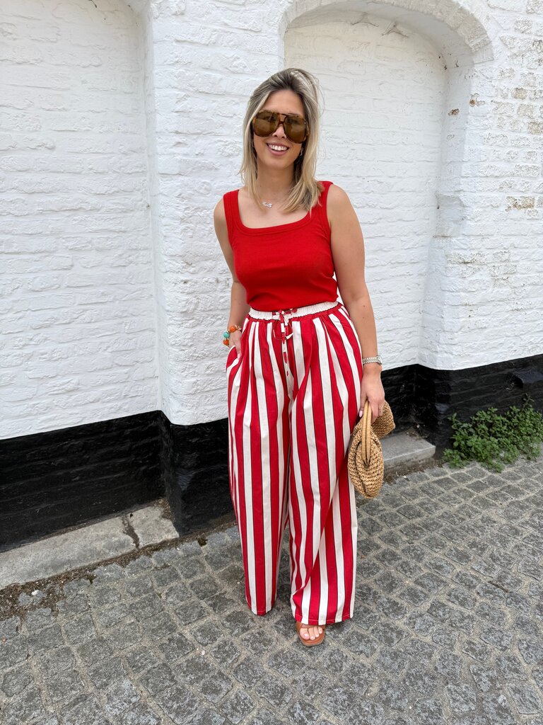 Kato pantalon red