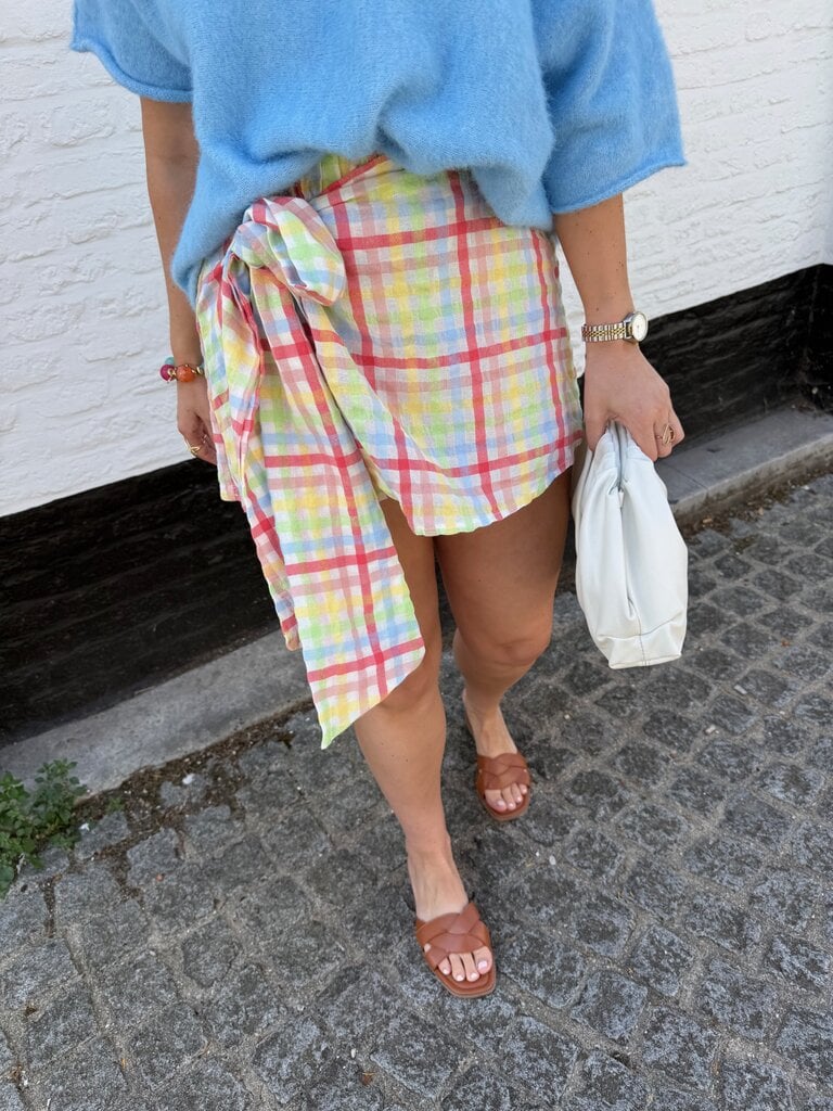 Eloise skirt blue/green