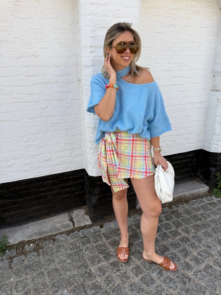 Eloise skirt blue/green