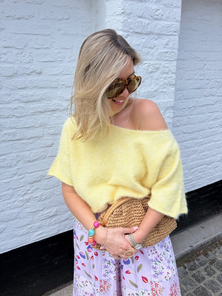 Lucy knit yellow