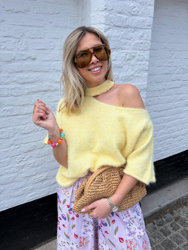 Lucy knit yellow