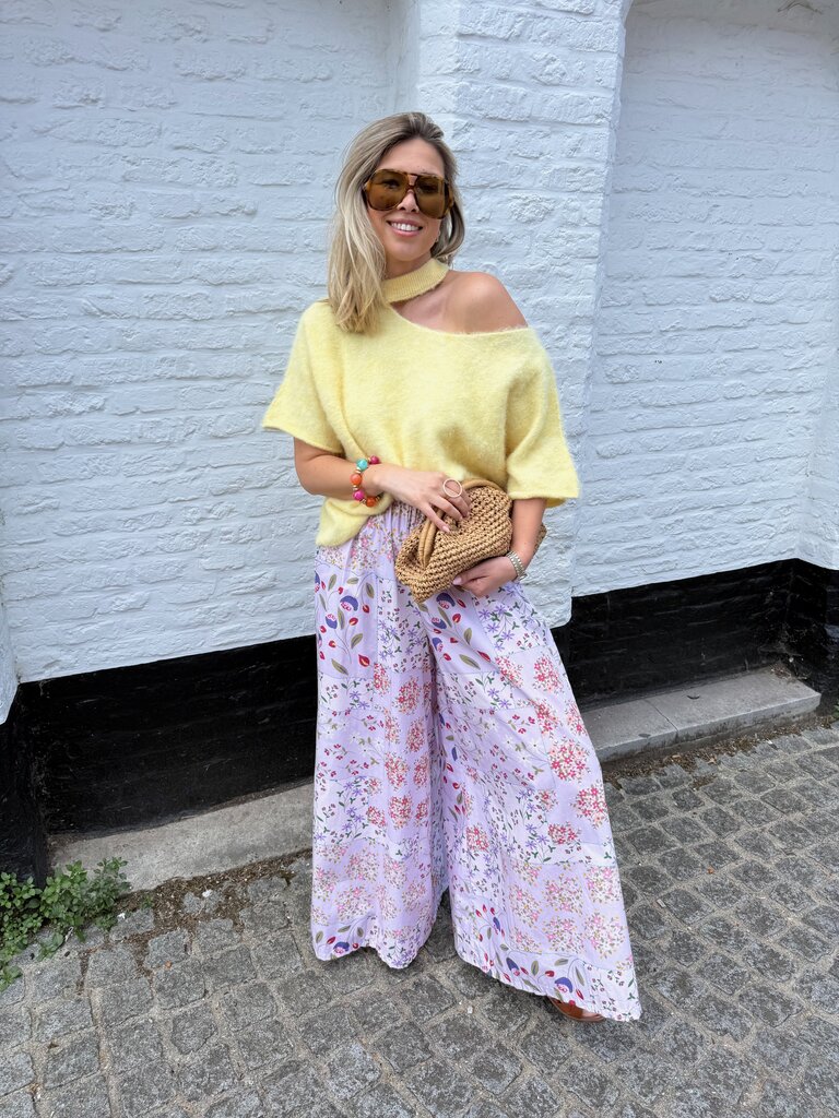 Lucy knit yellow