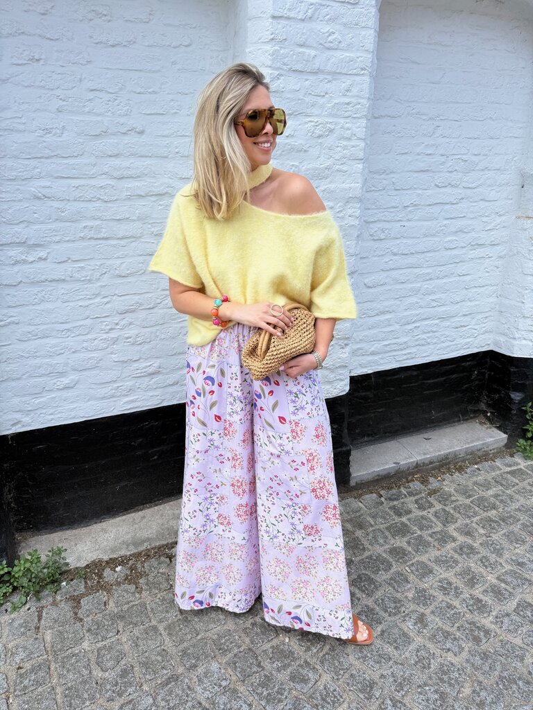 Lucy knit yellow