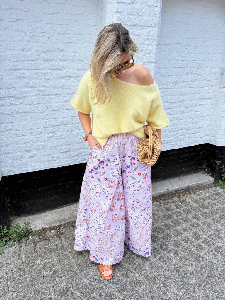 Lucy knit yellow