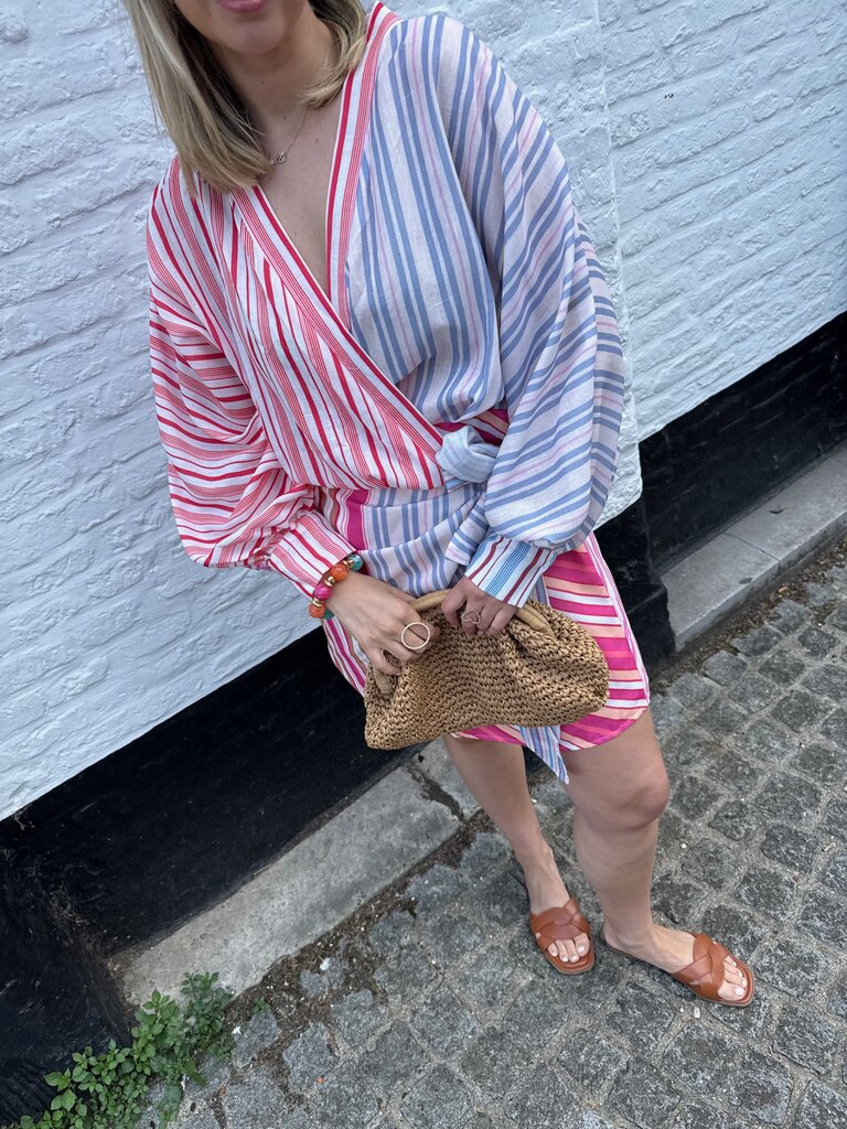 Raquelle striped dress