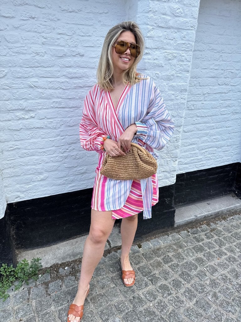 Raquelle striped dress
