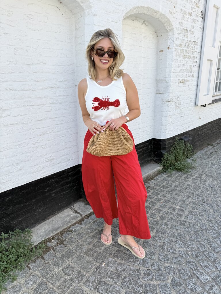 Lobster top white