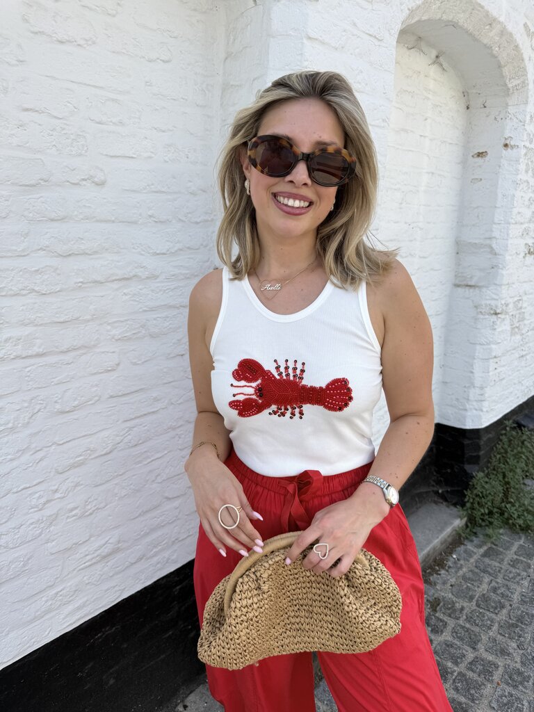 Lobster top white