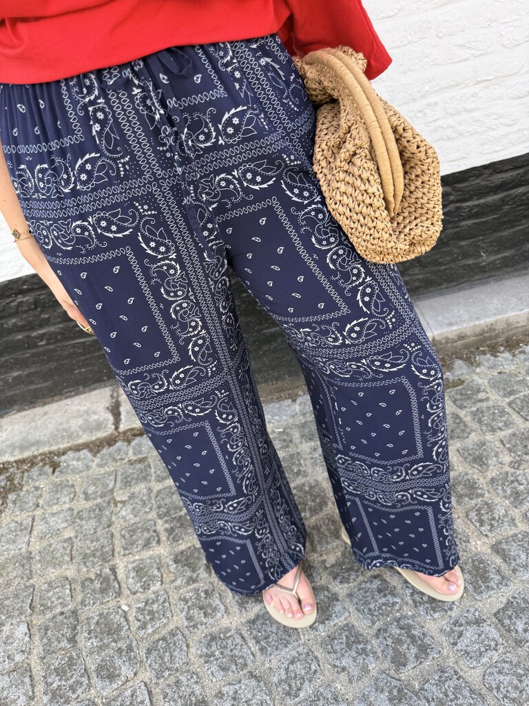 Tulum pantalon navy blue