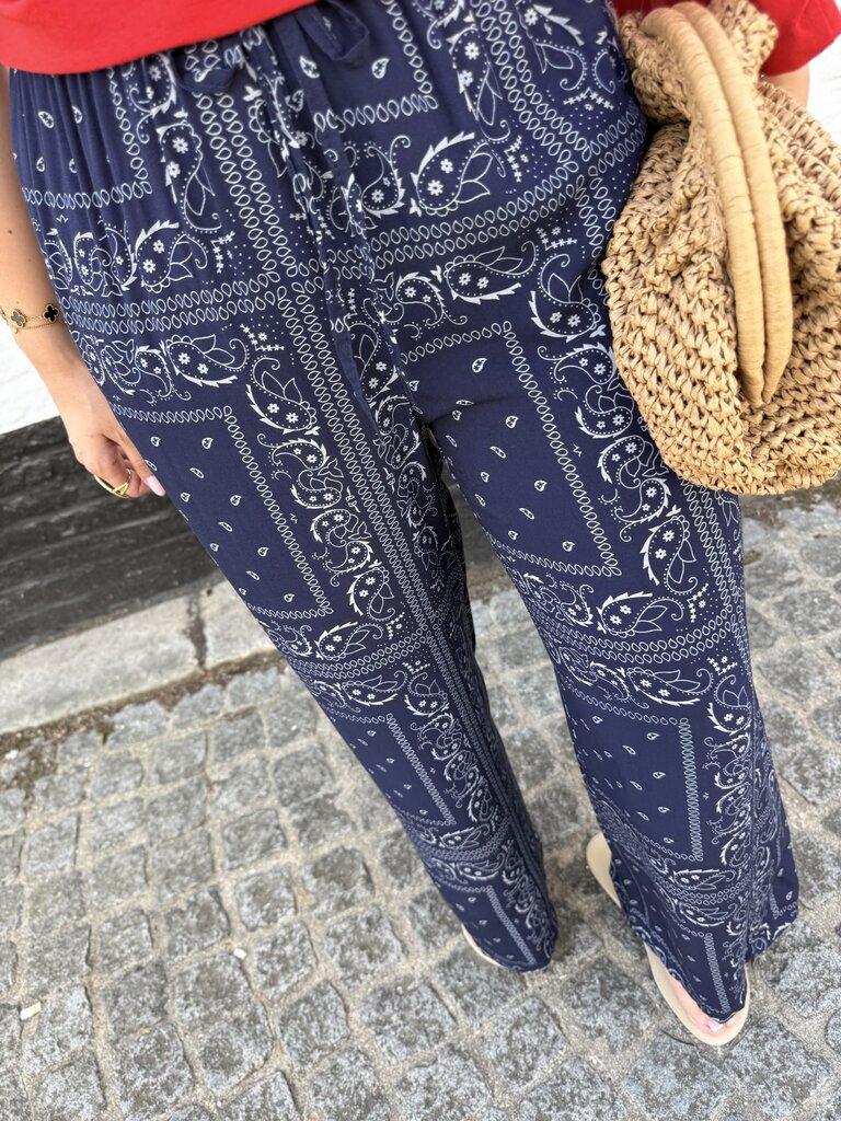 Tulum pantalon navy blue