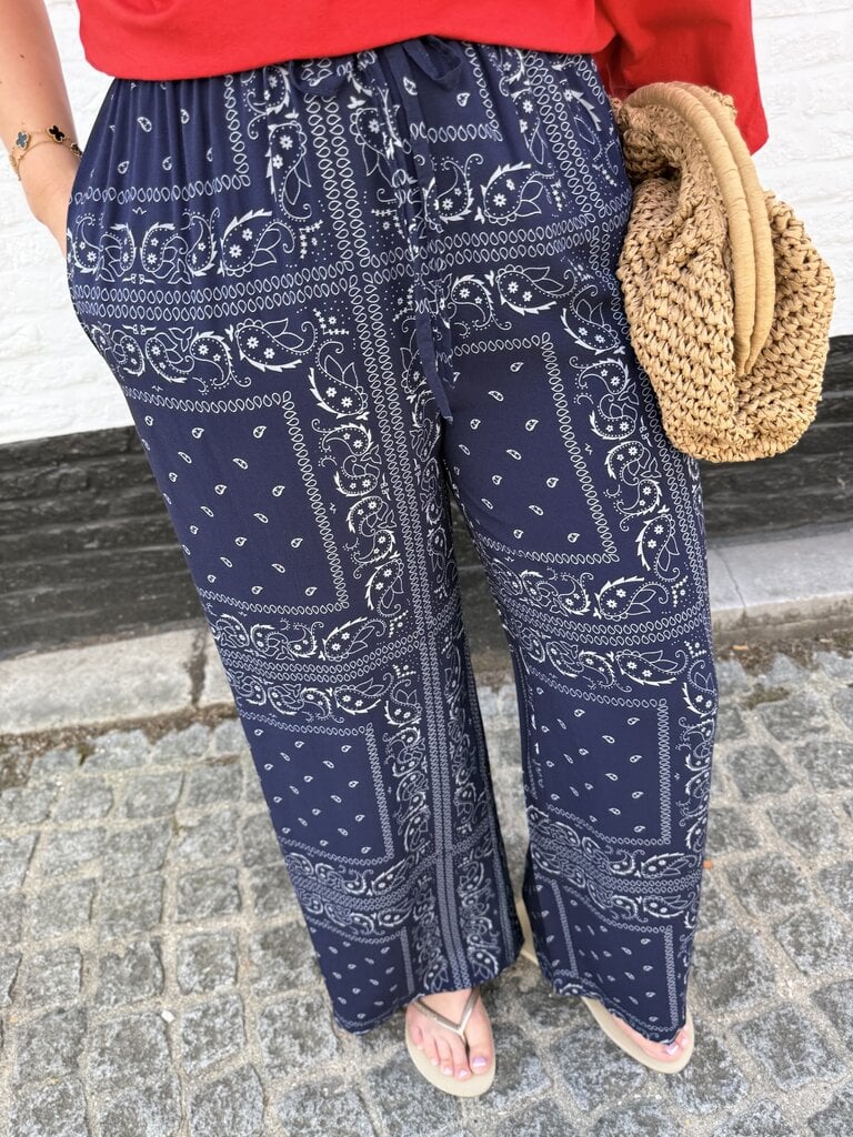 Tulum pantalon navy blue