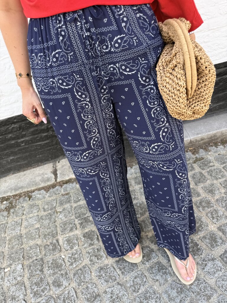 Tulum pantalon navy blue
