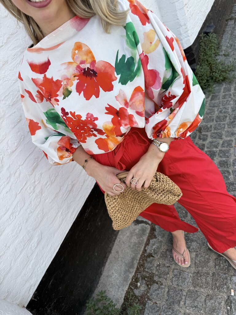 Suzy flower blouse TU