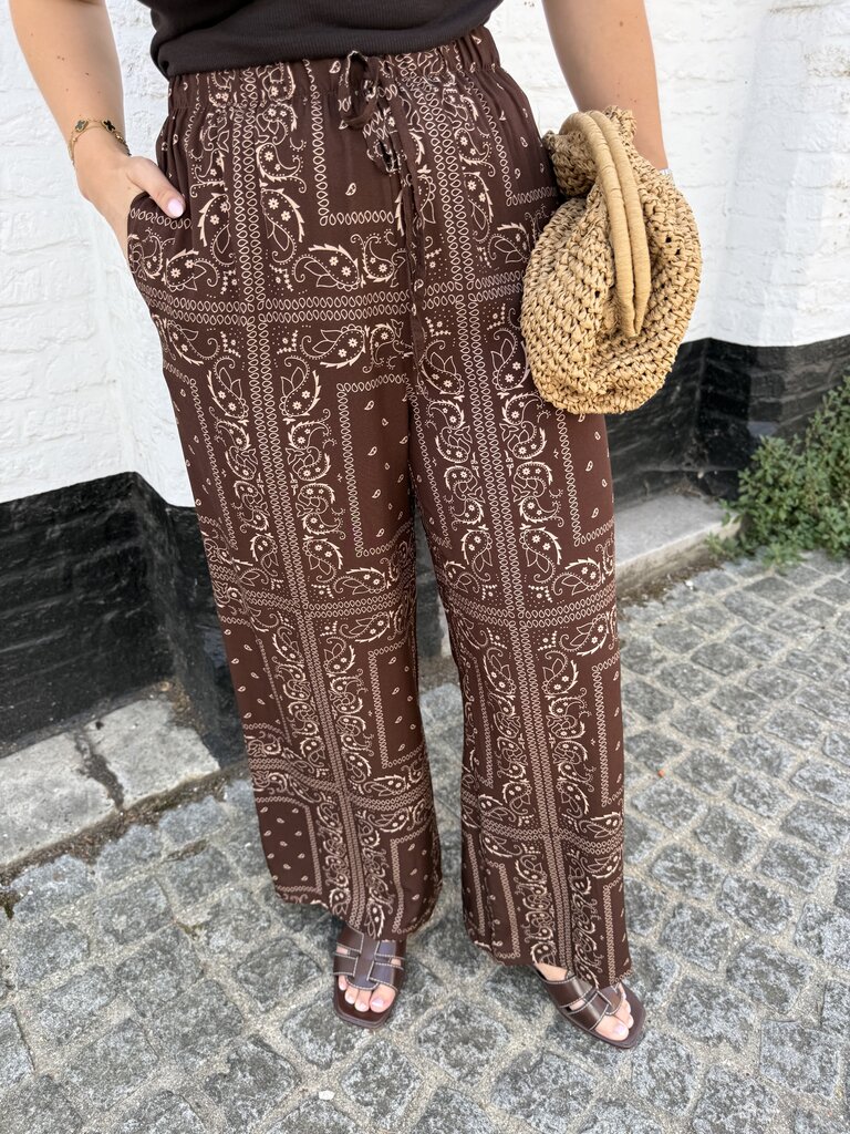 Tulum pantalon brown