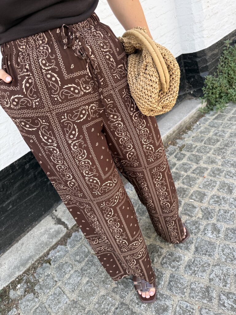 Tulum pantalon brown