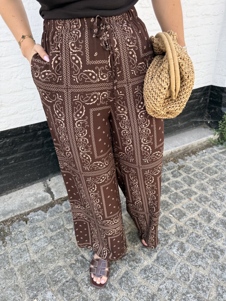 Tulum pantalon brown