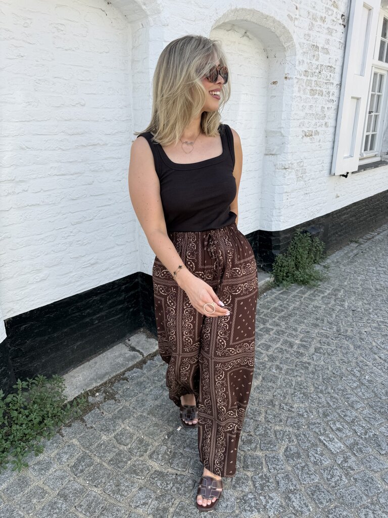 Tulum pantalon brown