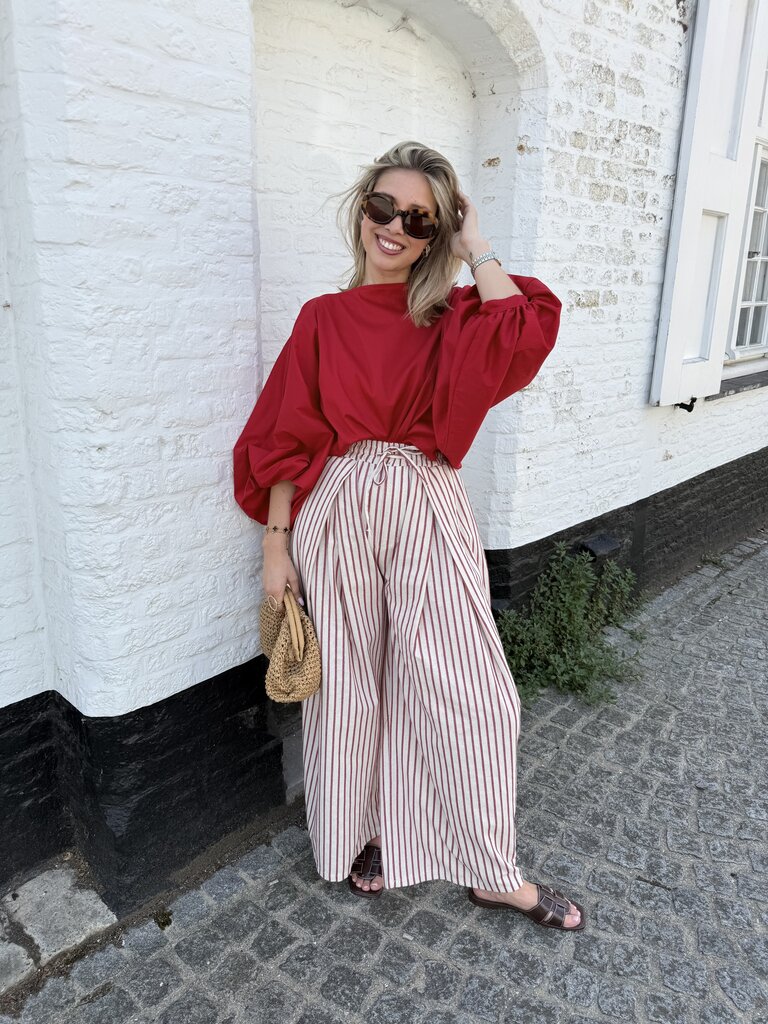 PRE-ORDER Billy pantalon red TU