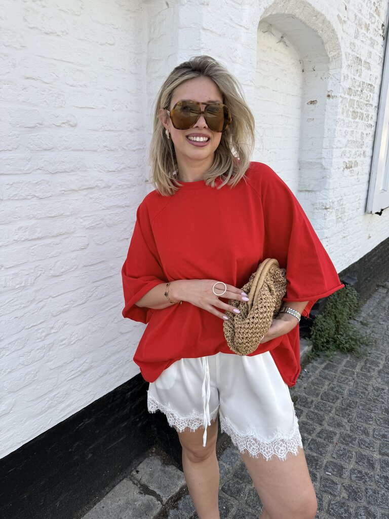 Juliette t-shirt red TU