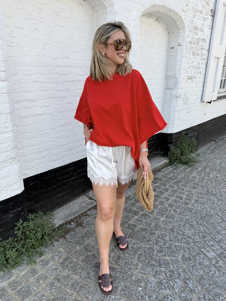 Juliette t-shirt red TU