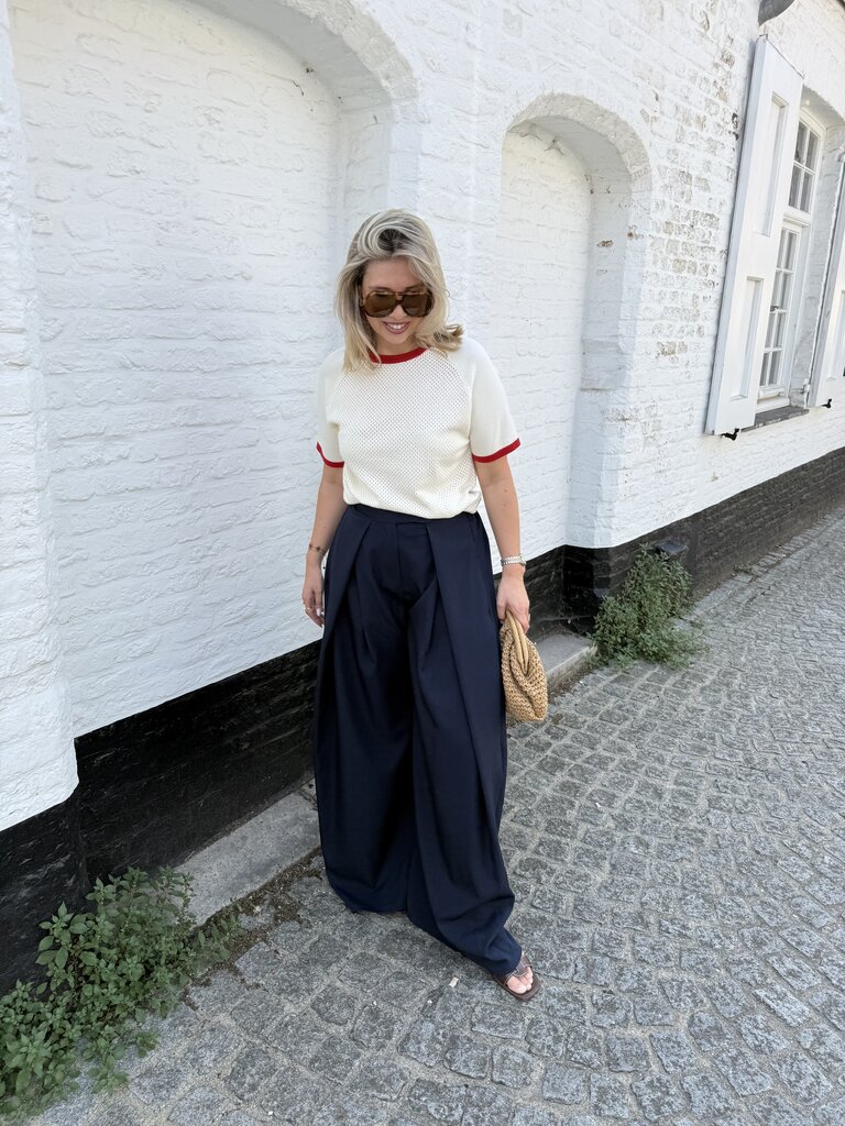 Zita pantalon navy