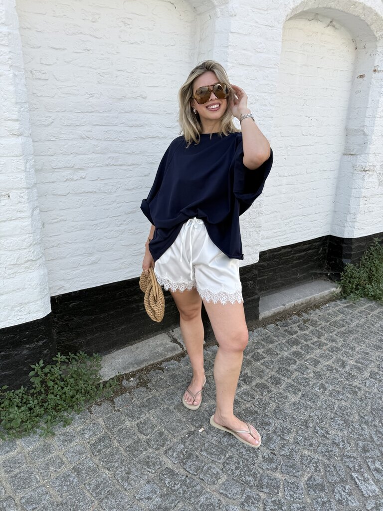 Juliette t-shirt navy blue TU