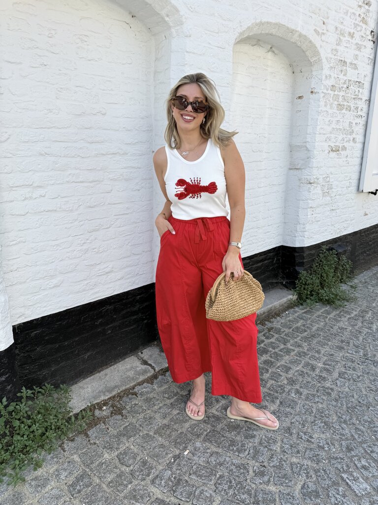 Mio pantalon red