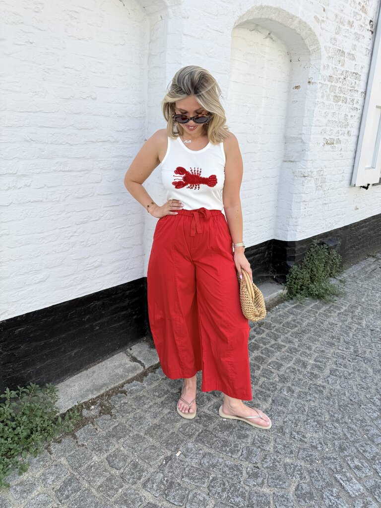 Mio pantalon red