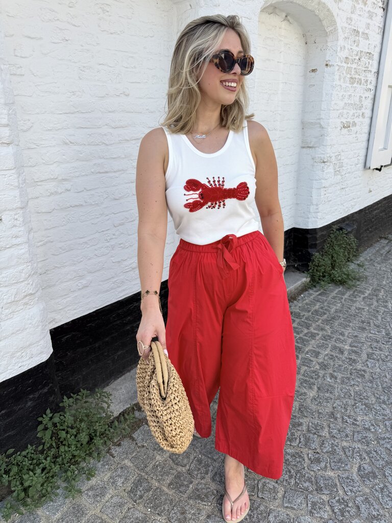 Mio pantalon red