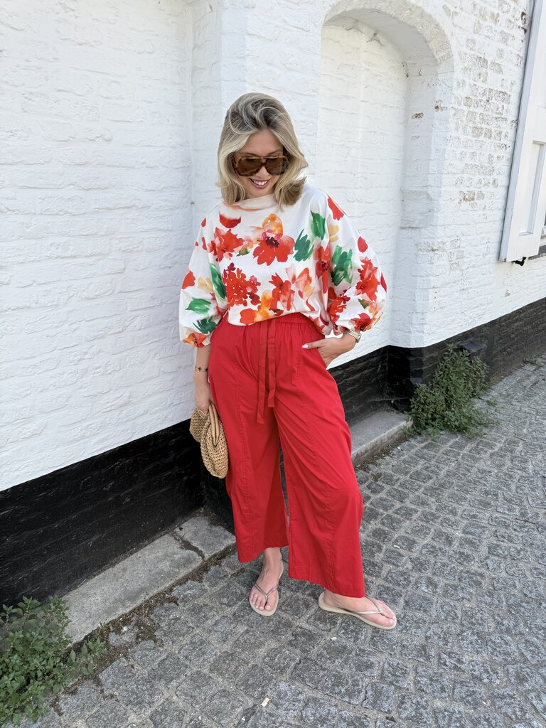 Mio pantalon red