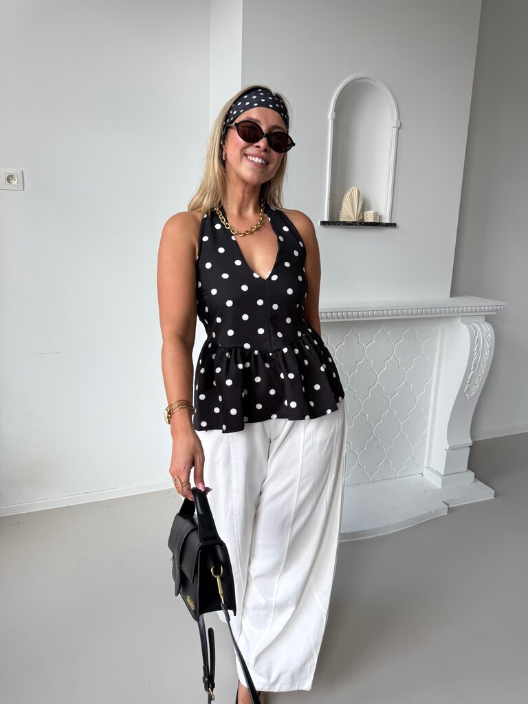 Serena top black