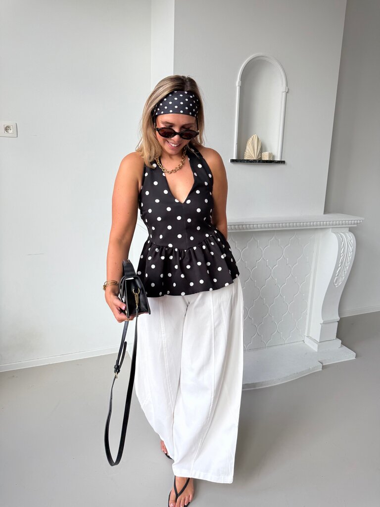 Serena top black