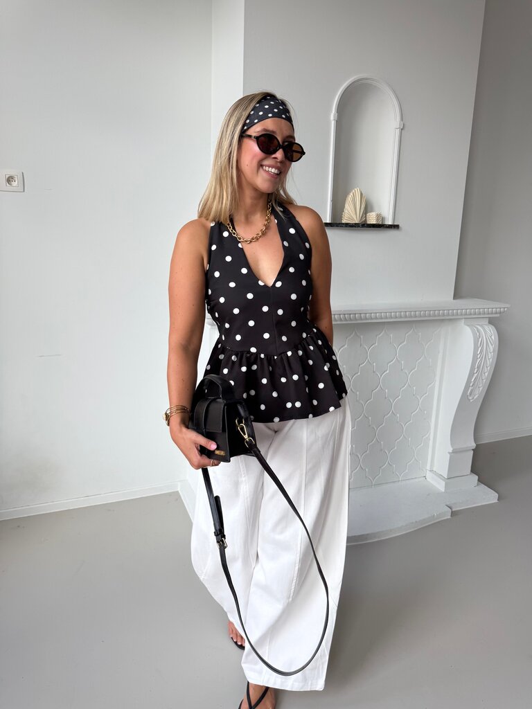 Serena top black