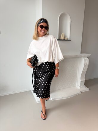Eloise midi skirt black
