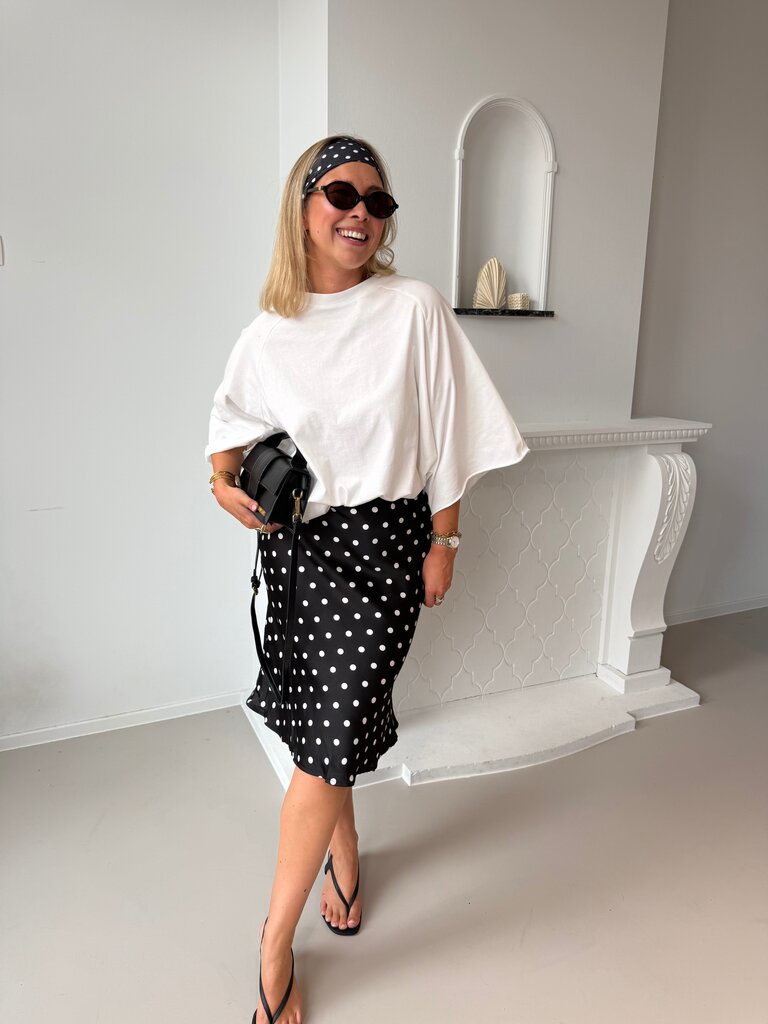 Eloise midi skirt black