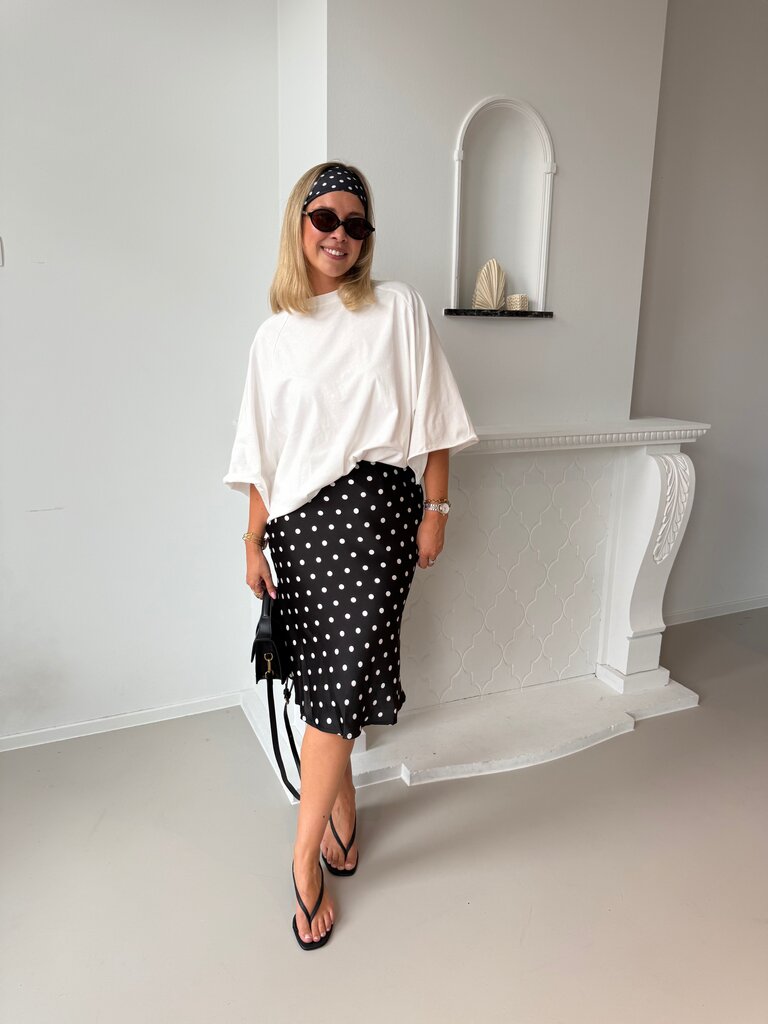 Eloise midi skirt black