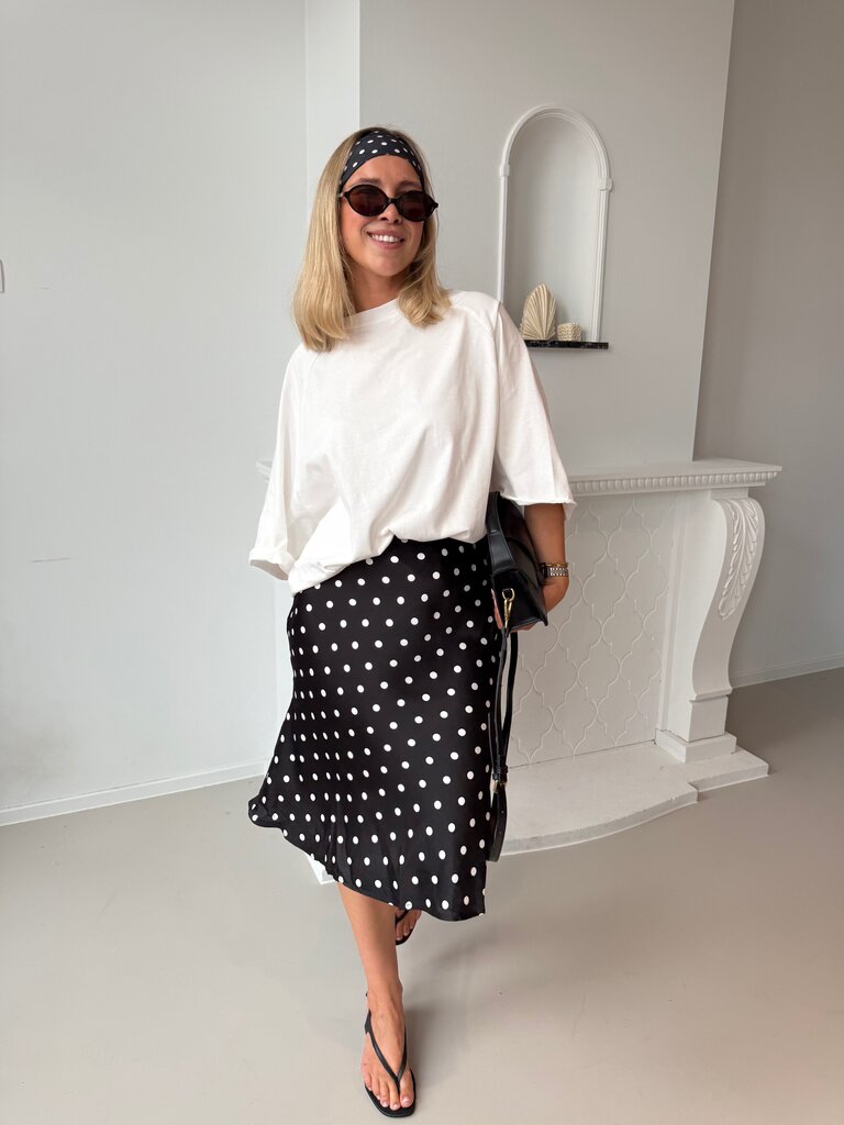 Eloise midi skirt black