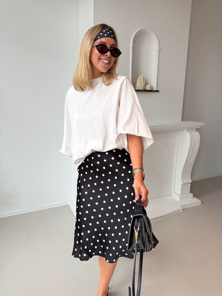 Eloise midi skirt black