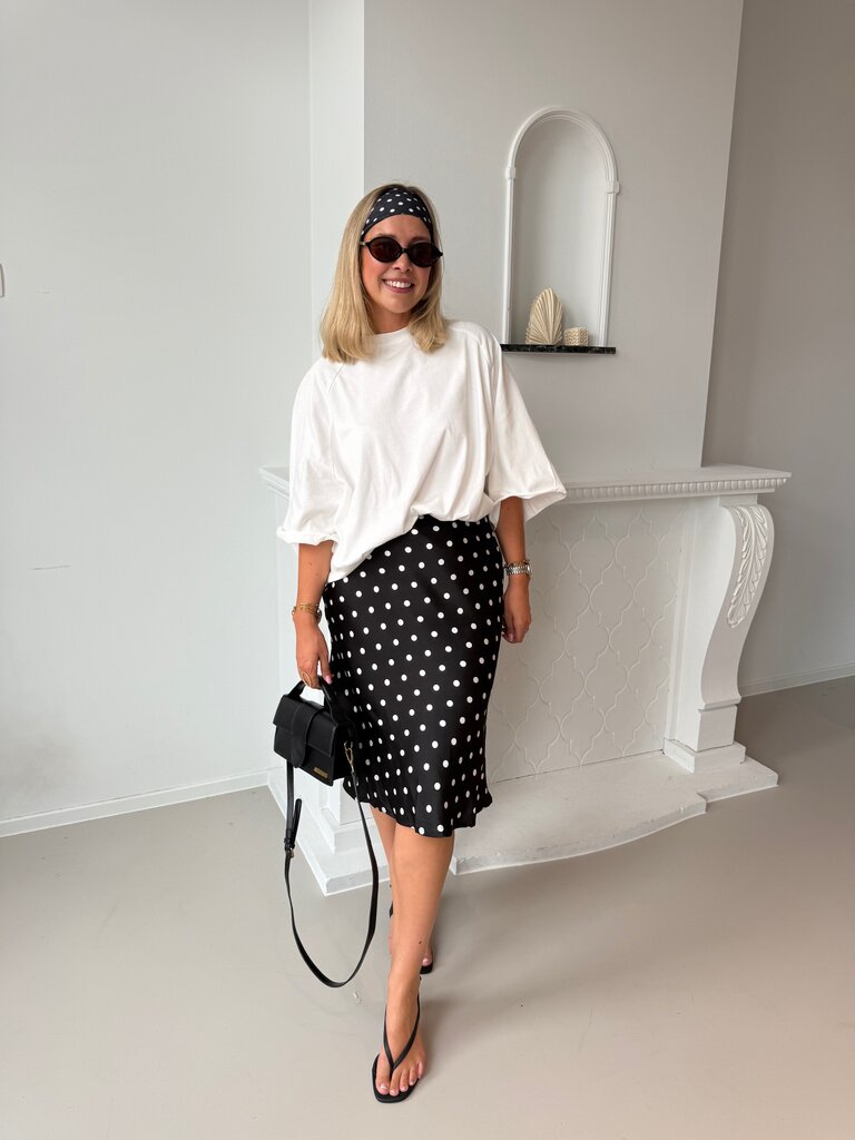 Eloise midi skirt black