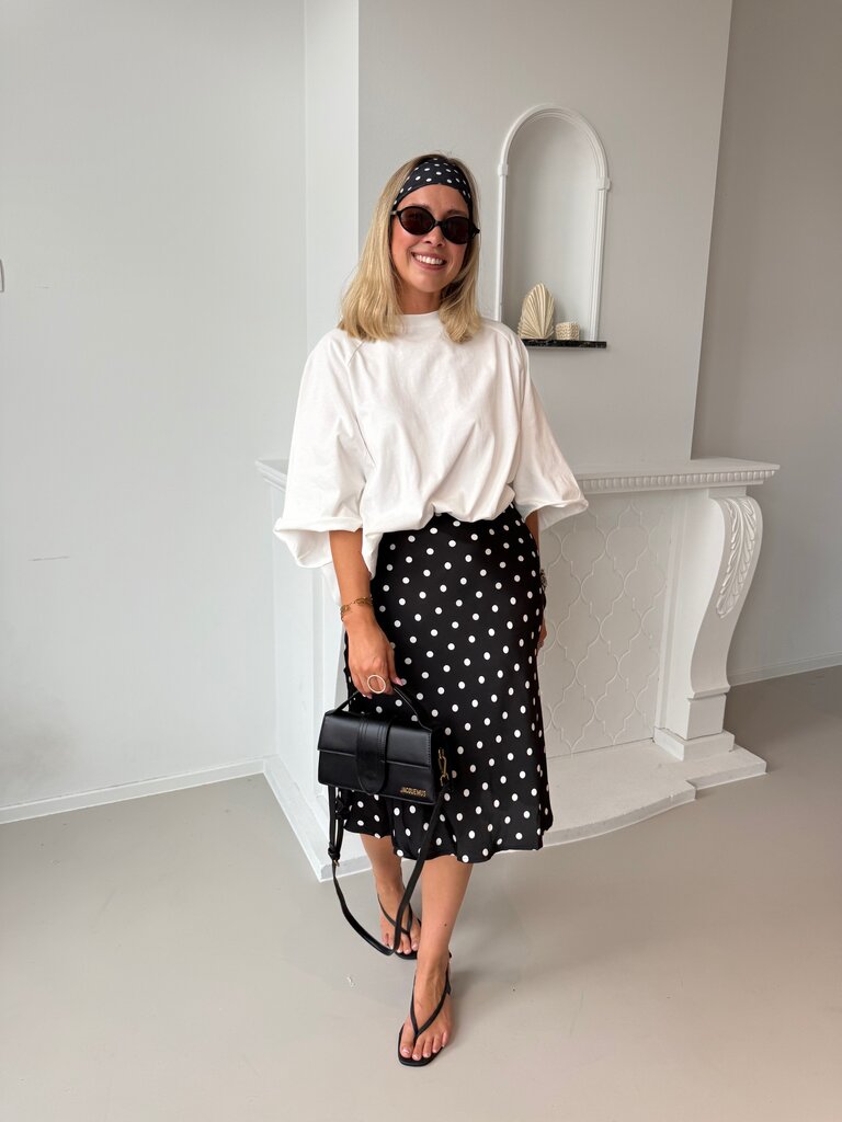 Eloise midi skirt black