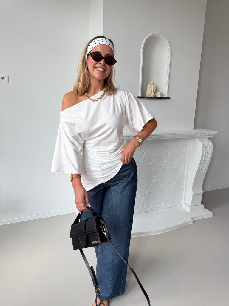 Cece top white