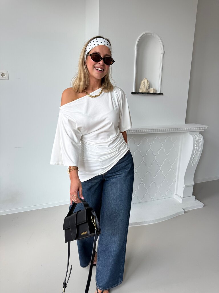 Cece top white