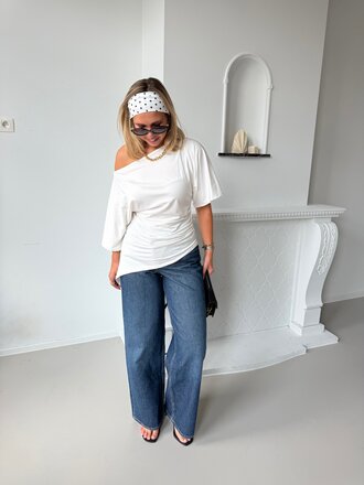 Cece top white