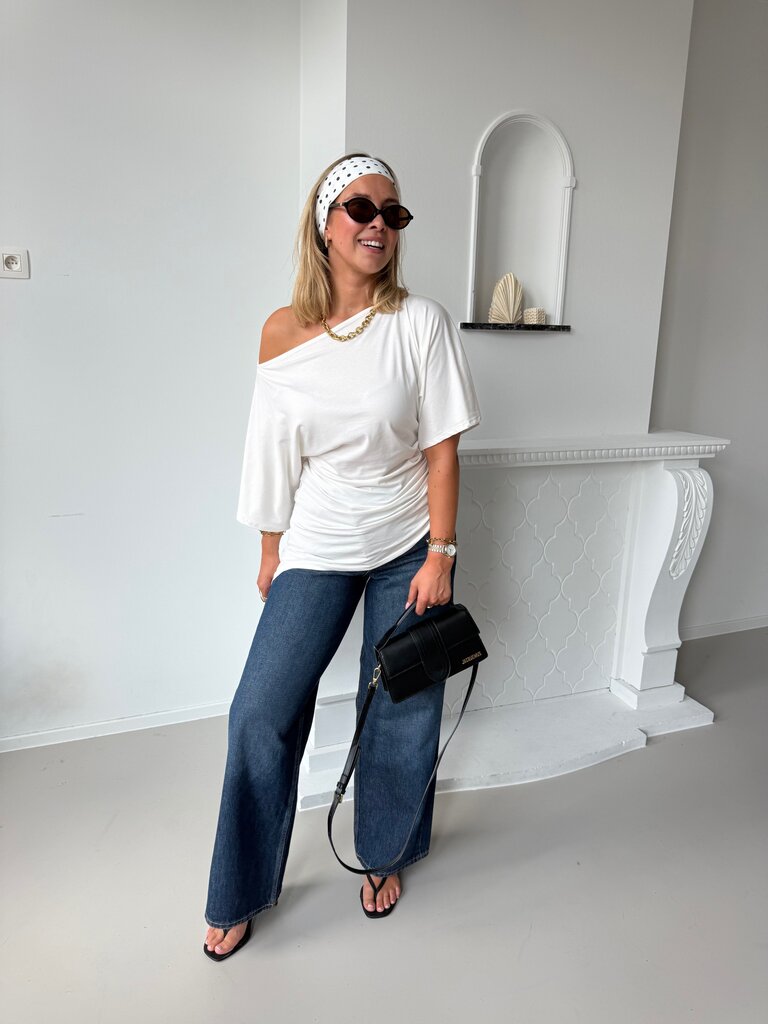 Cece top white