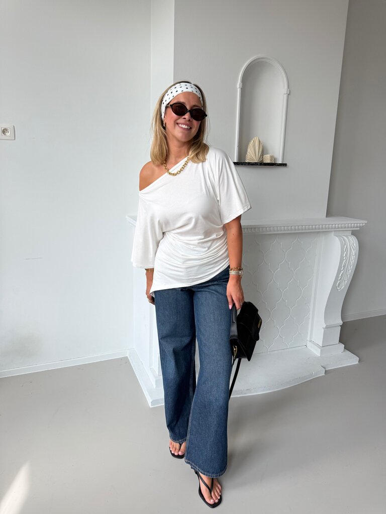 Cece top white