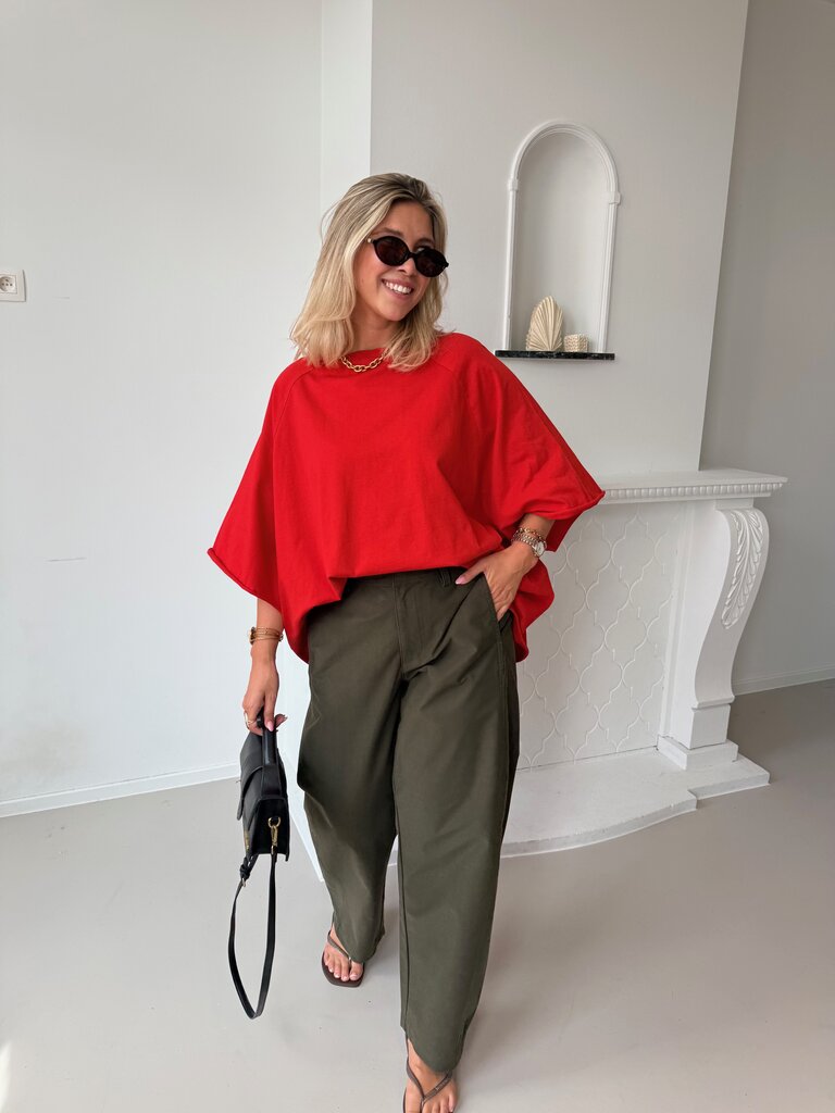 Juliette t-shirt red TU