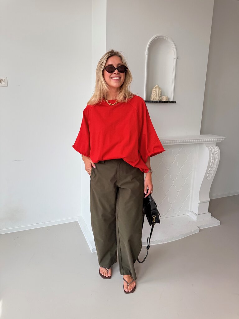 Juliette t-shirt red TU