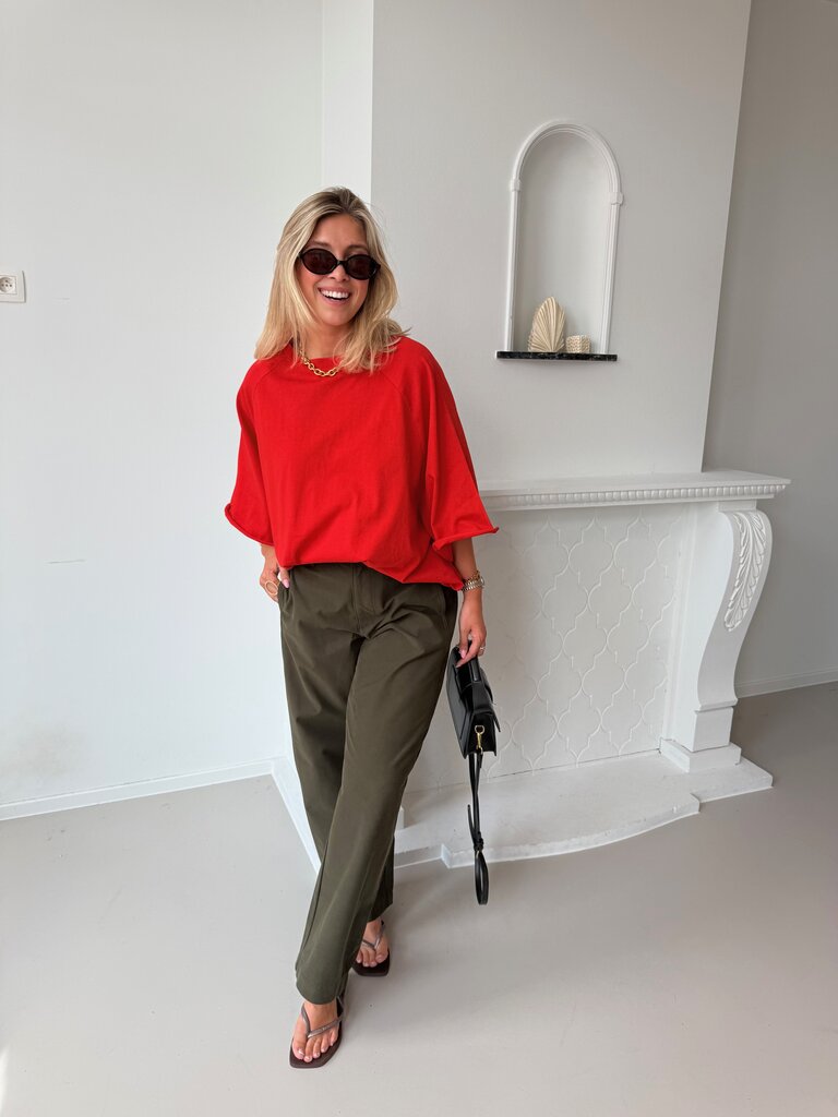 Juliette t-shirt red TU